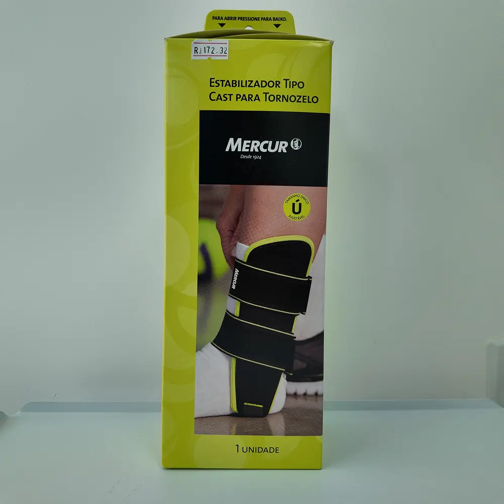 Estabilizador tipo cast para tornozelo