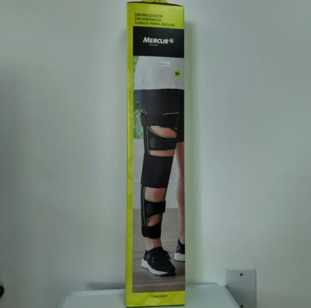 Imobilizador Ergonômico Longo para Joelho