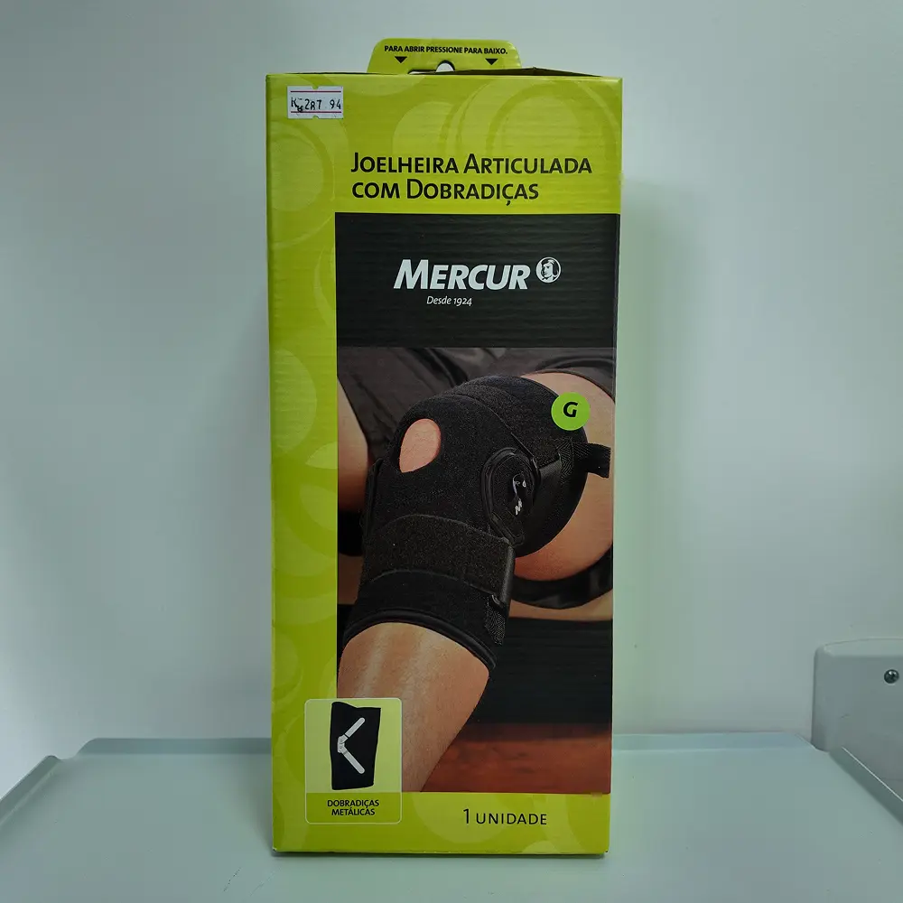 Joelheira Articulada com dobradiças
