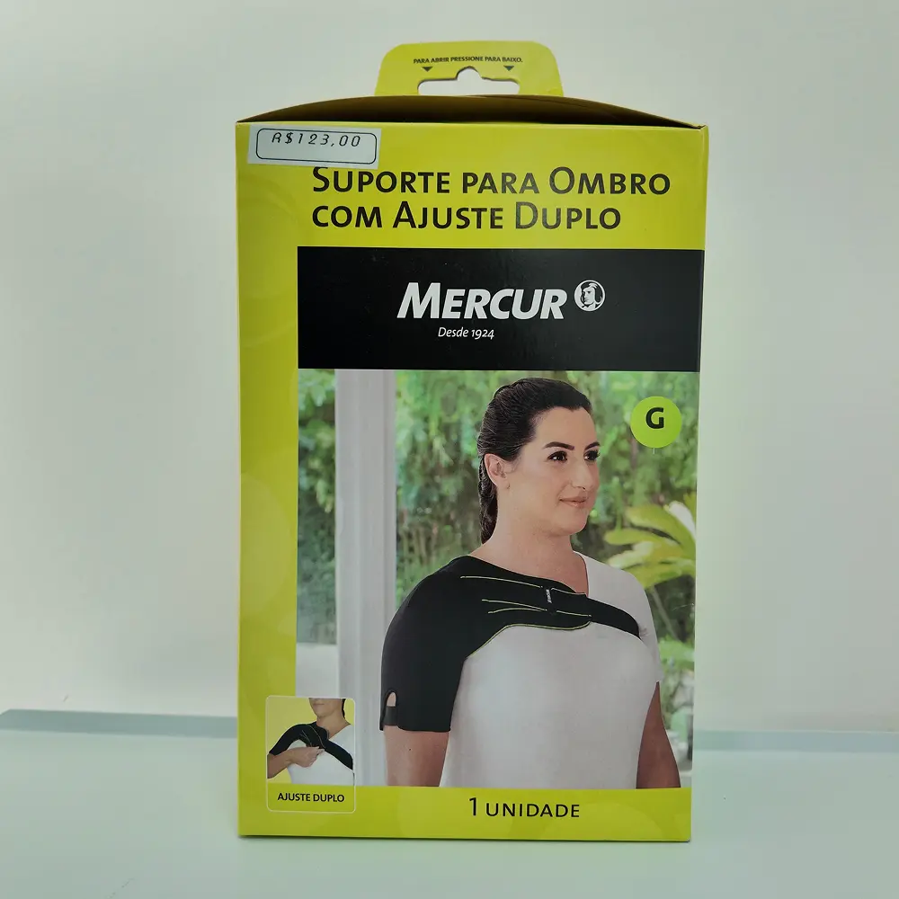 Suporte para ombro com ajuste duplo