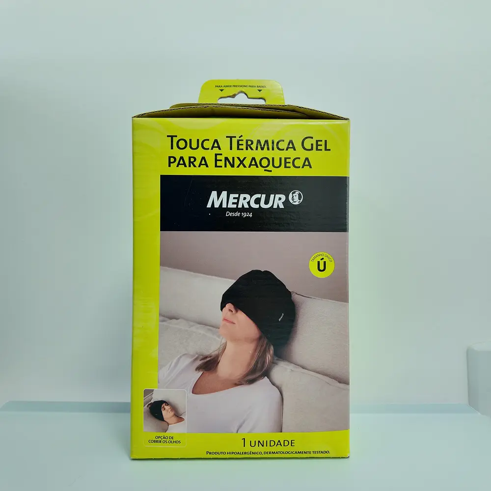 Touca Térmica gel para enxaqueca