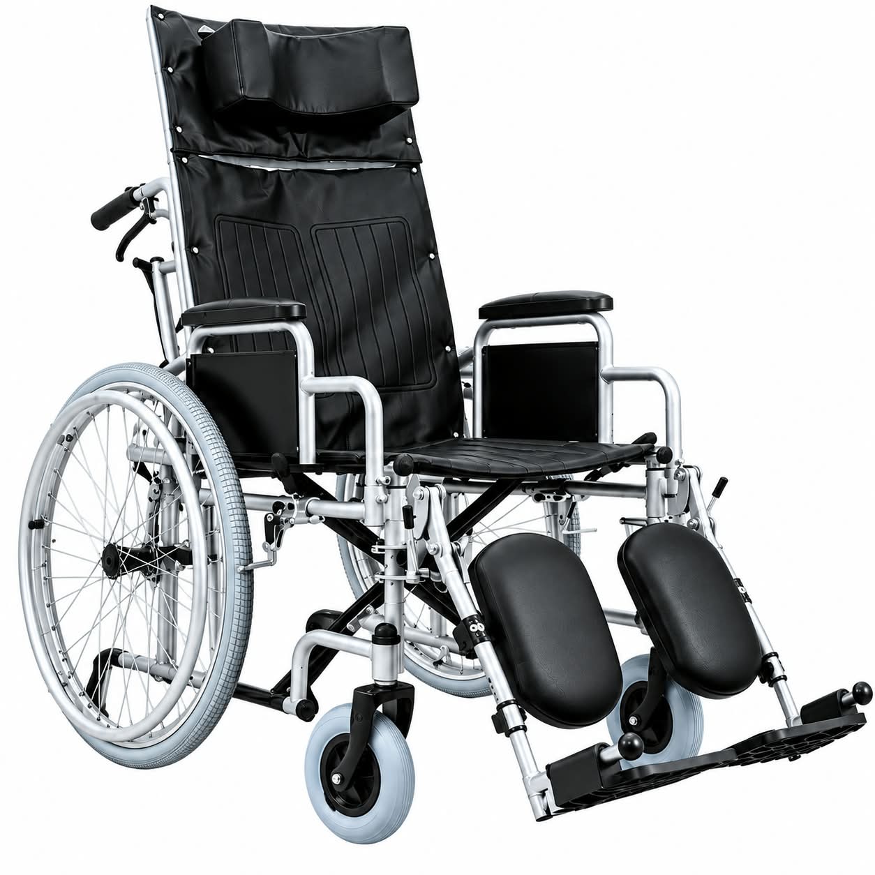 Cadeira de Rodas Reclinável HDC – até 120 kg Descrição: